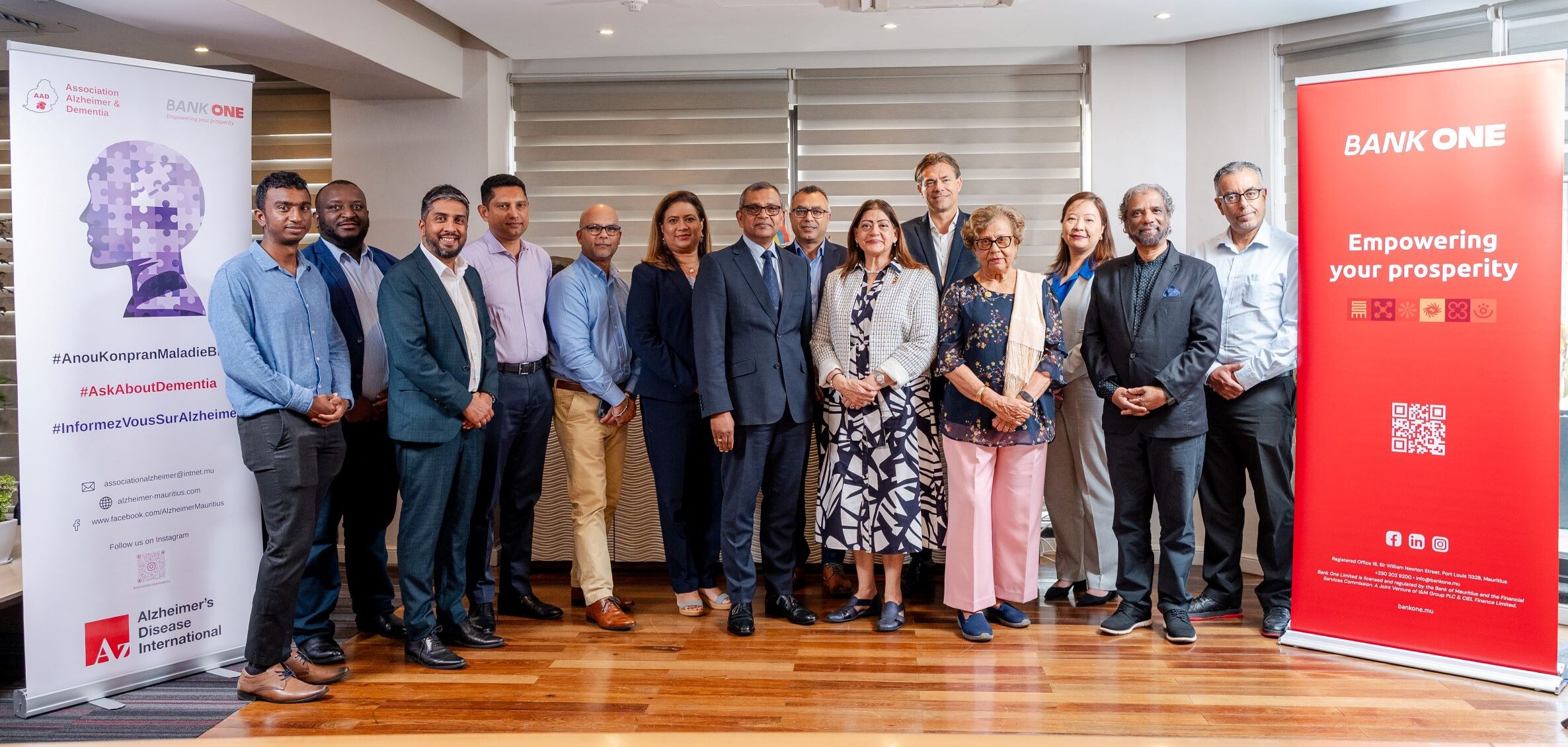 Bank One and the Association Alzheimer and Dementia sign MoU to support families living with dementia