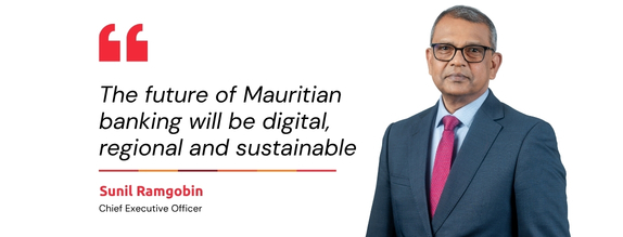 Sunil Ramgobin, CEO: “The future of Mauritian banking will be digital, regional and sustainable”